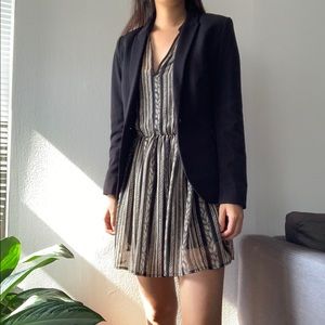 h&m black blazer